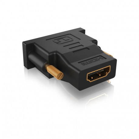 DVI-D (24+1) > HDMI Adapter IB-AC552 (schwarz, bidirektionaler Videoadapter)