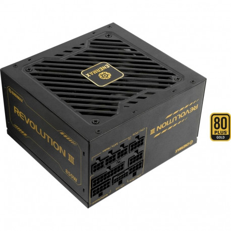 Enermax REVOLUTION III 750W, PC power supply (1x 12-pin high power GPU, 3x PCIe cable management, 75