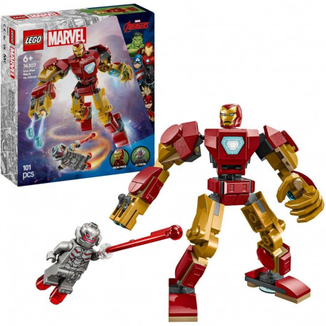 Marvel Super Heroes mängukomplekt 76307 Iron Man Mech vs. Ultron
