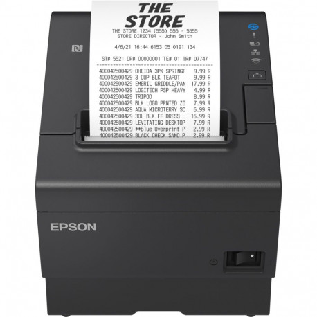 Epson TM-T88VII, receipt printer (black, USB, LAN)