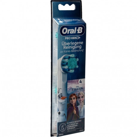 Braun Oral-B Pro Kids Frozen II 4-pack, brush heads (white)