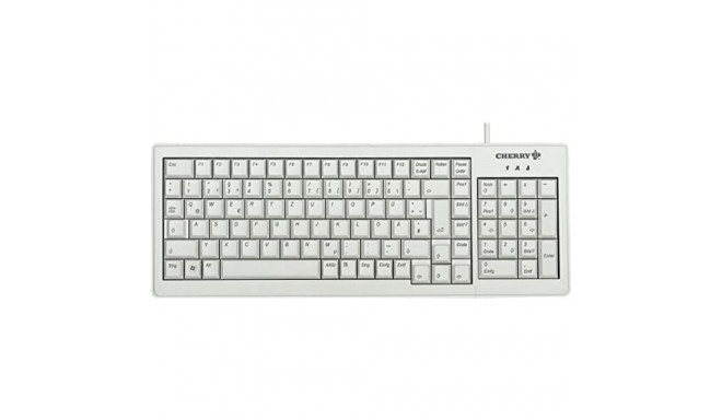 DE layout - CHERRY XS Complete Keyboard G84-5200, keyboard (grey)
