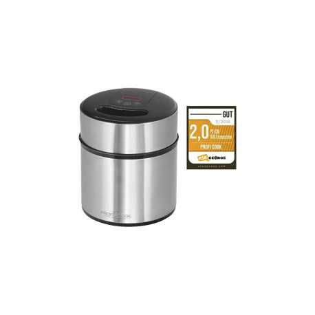 jäätisemasin PC-ICM 1140 roostevabast terasest 1.800ml 12W, must