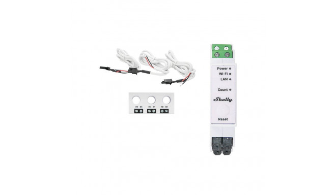 Shelly Pro 3EM-3CT63 WIFI 1/3-way power consumption meter