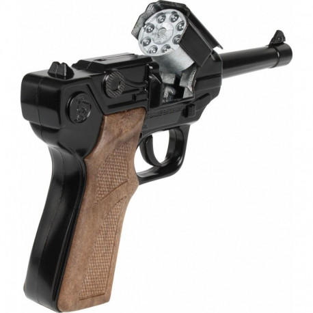 Metalowy pistolet policyjny