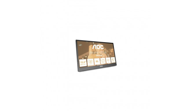 AOC T2 16T3EA computer monitor 39.6 cm (15.6&quot;) 1920 x 1080 pixels Full HD Black