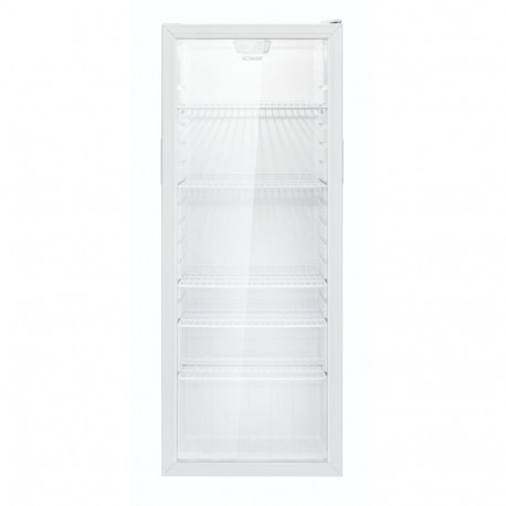 Bomann KSG 7289 weiß Glastürkühlschrank 143cm