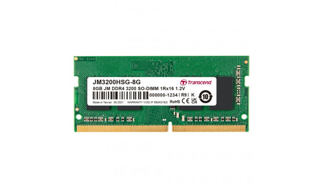 Transcend JetRAM DDR4        8GB SO-DIMM  3200