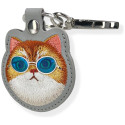 Nimmy Glasses Cool Cat Tracker Case - Gray