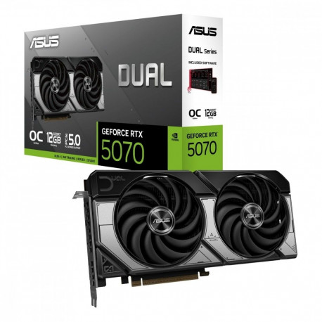 GeForce videokaart RTX 5070 DUAL 12GB GDDR7 192BIT HDMI/3DP