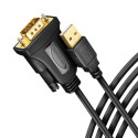 Axagon ADS-1PQN USB-A 2.0 - serial RS-232 DB9-M FTDI adapterkaabel 1,5 m - adapter - digitaalne/andm