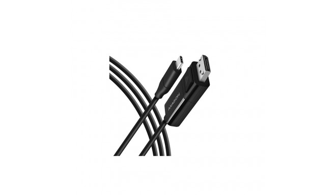 Axagon RVC-DPC video kaabli adapter 1,8 m USB Type-C DisplayPort must