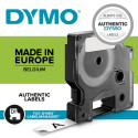 DYMO D1 standard - must punasel - 12mm