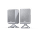 Sharp HT-SPR52021(SL) Q Soundbar 2.0.2 Wireless Rear Surround Speakers, Silver |