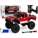 Auto off-road R/C 2.4G ronimisauto 1:8 punane 4x4