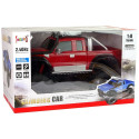 Auto off-road R/C 2.4G ronimisauto 1:8 punane 4x4