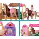 Barbie nukk komplekt talli, hobuse ja tarvikutega