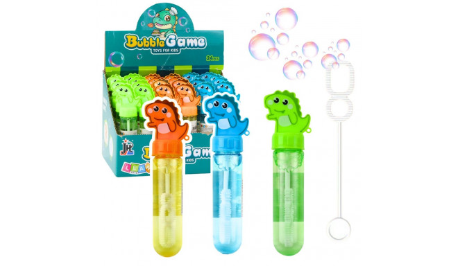 Bańki Mydlane Dinozaur 3 Otwory Do Baniek Mix Kolorów 30ml