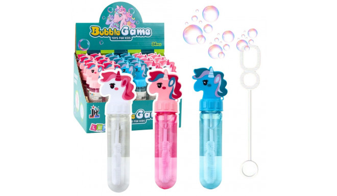 Bańki Mydlane Jednorożec 3 Otwory Do Baniek Mix Kolorów 30ml