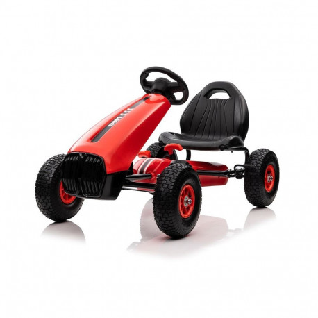 Gokart G208 punane pedaalidega