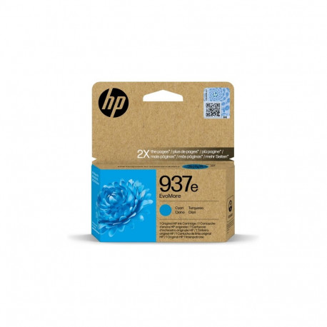 HP 937e EvoMore (4S6W6NE) Ink Cartridge, Cyan