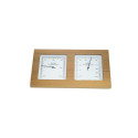 THERMOMETER&HYGROMETER REDCEDAR AP-082BW