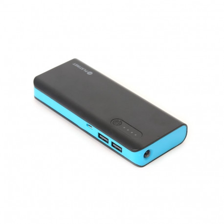 PLATINET POWER BANK 8000mAh + microUSB cable + torch BLACK/BLUE [42417]
