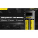 BATTERY CHARGER 2-SLOT/CI2 NITECORE
