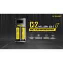 BATTERY CHARGER 2-SLOT/CI2 NITECORE