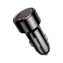 Baseus CCMLC20C-01 mobiilseadme laadija universaalne must sigaretisüütaja kiirlaadimine auto