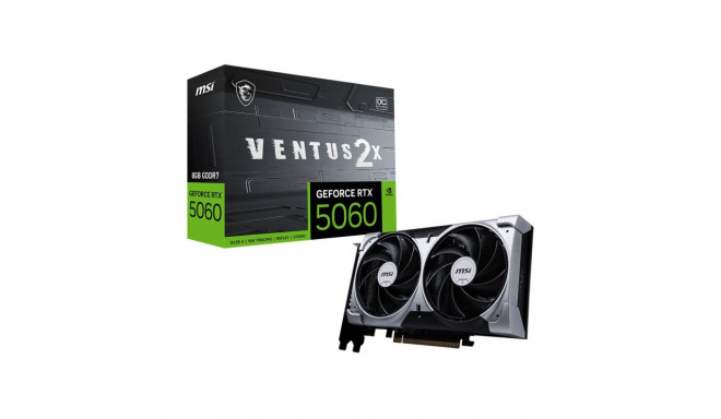 MSI GeForce RTX 5060 8G VENTUS 2X OC NVIDIA 8 GB GDDR7