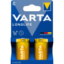 1x2 Varta Longlife Baby C LR 14 patarei