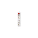 POWER STRIP LANBERG 1.5M 5X SCHUKO OUTLETS WITH SWITCH QUALITY-GRADE COPPER CABLE WHITE