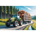 TREFL Puzzle Forest tractor 100 pcs