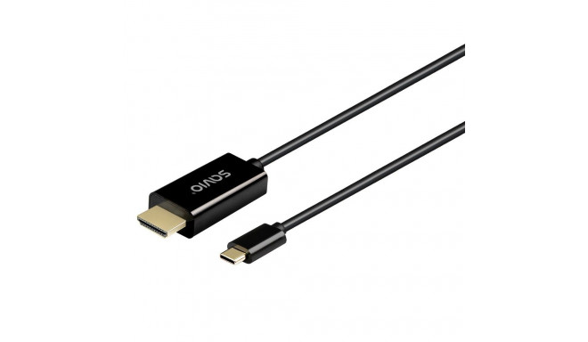 CL-191 USB-C to HDMI kaabel - 30 Hz, 2 m, plastikust