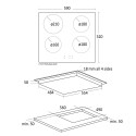 Built-in hob Scandomestic