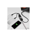 Axagon HUE-S2C interface hub USB 3.2 Gen 1 (3.1 Gen 1) Type-A 5000 Mbit/s Black