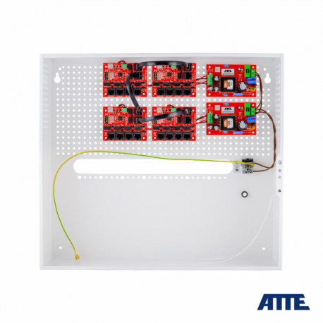 ATTE PoE-lüliti komplekt 17P+1UP IP-17-11-H kuni 17 IP-kaamerale