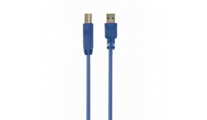 Gembird CCP-USB3-AMBM-10 USB cable 3 m USB A USB B Blue