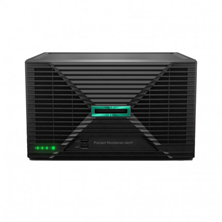 HPE ProLiant MicroServer Gen11 G7400 2c 16GB-U 4LFF-NHP 1TB HDD 180W Ext PS EMEA Cmp Module Server