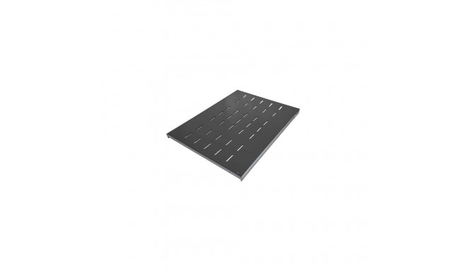 Intellinet 19&quot; Fixed Shelf, 1U, 600mm Depth, Heavy-Duty, Max 100kg, Black