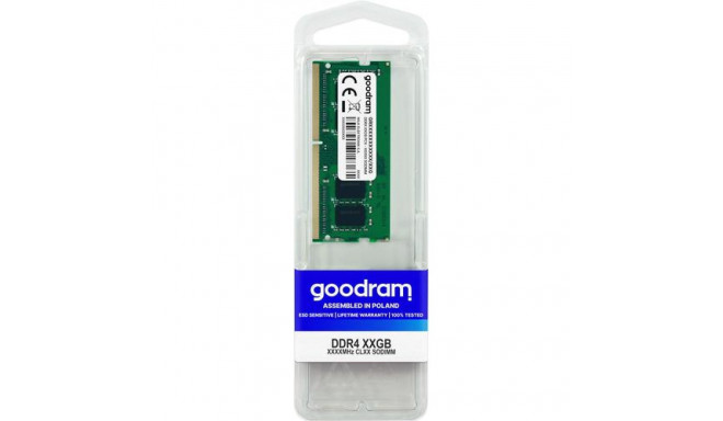 Goodram GR3200S464L22S/8G memory module 8 GB 1 x 8 GB DDR4