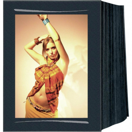 1x125 Daiber passepartout 13x18 lõputu linane must