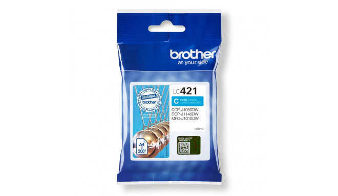 Brother Ink LC421 tsüaan (LC421C)