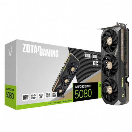 GeForce RTX 5080 SOLID CORE OC (DLSS 4, 3x DisplayPort, 1x HDMI 2.1)