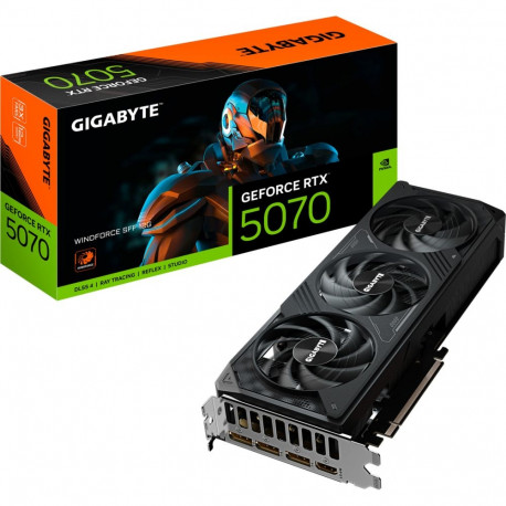 GigaByte GeForce RTX 5070 WINDFORCE SFF 12G (DLSS 4, 3x DisplayPort, 1x HDMI 2.1)