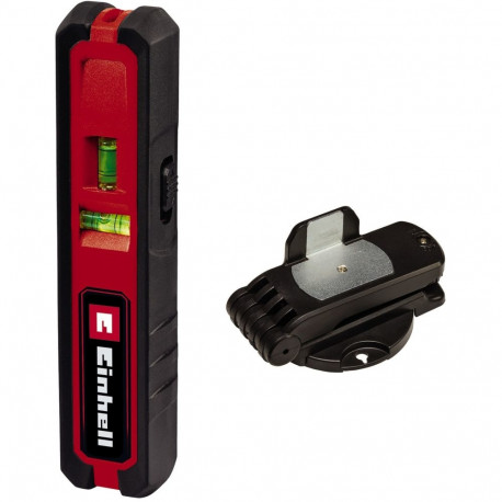 Lasernivelliergerät TC-LL 1 (schwarz/rot, rote Laserlinie, mit Wasserwaage)