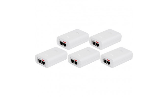Ubiquiti PoE injector POE-24-24W-5P, 24 volts, pack of 5 (white)