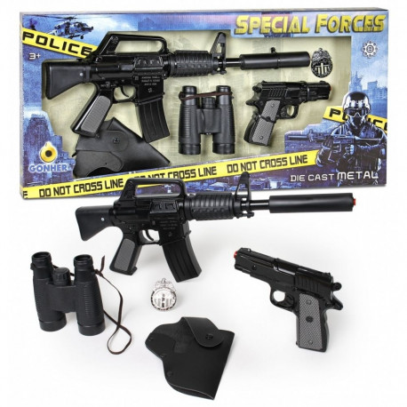 Gonher Set of policeman 5 pcs.