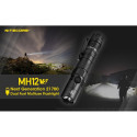 FLASHLIGHT MH SERIES/1200 LUMENS MH12 V2 NITECORE